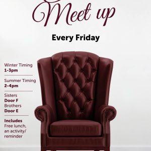 Weekly Elderly Meetup (Age 60+)