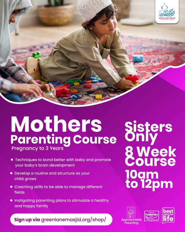Parenting Course - Mothers Only
