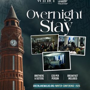 Overnight Stay Winter Conference 2025