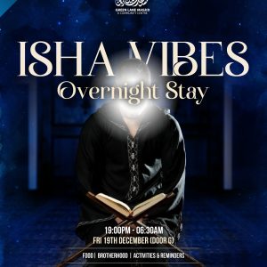 ISHA VIBES – Overnight Stay
