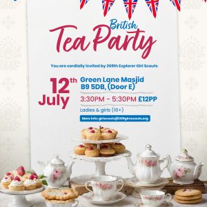 Scouts British Tea Party