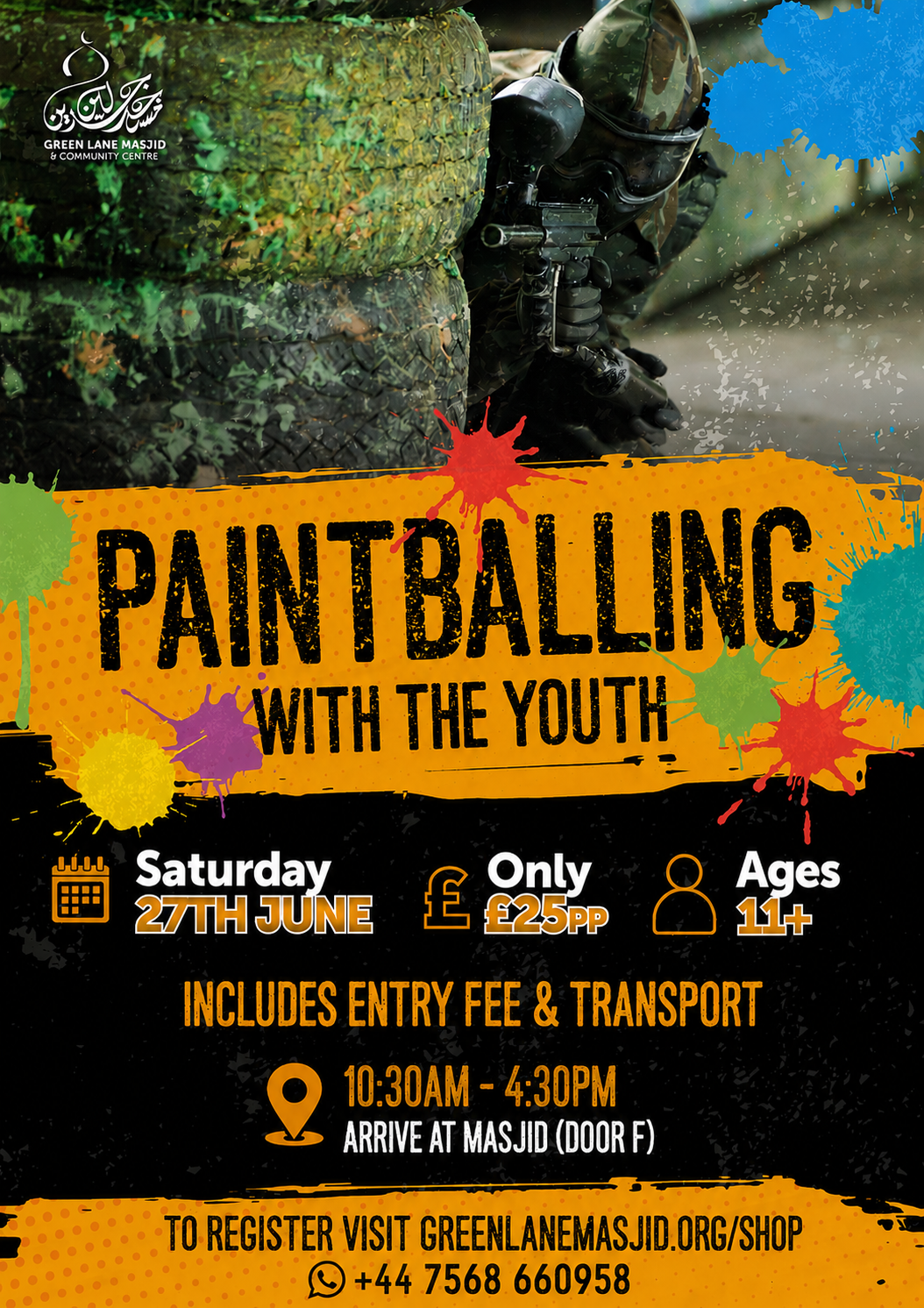 Paintballing - YOUTH
