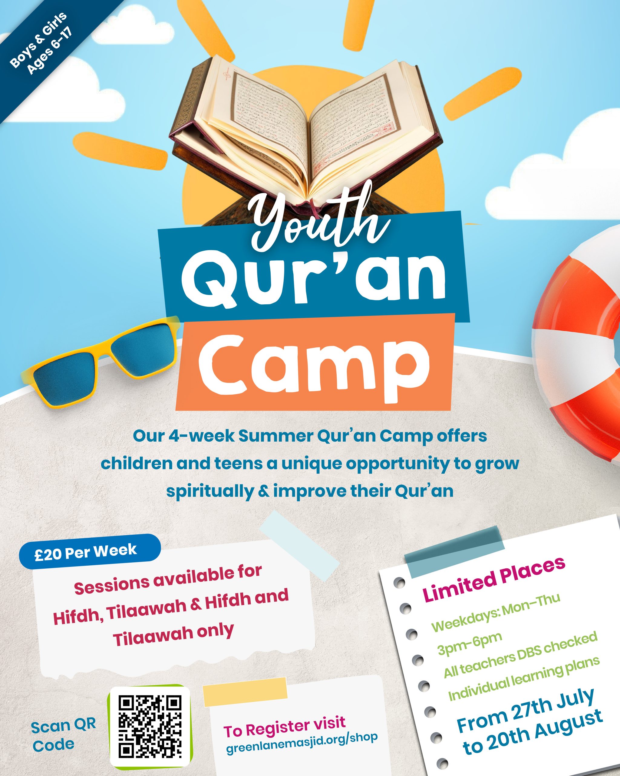 Youth Qur'an Camp