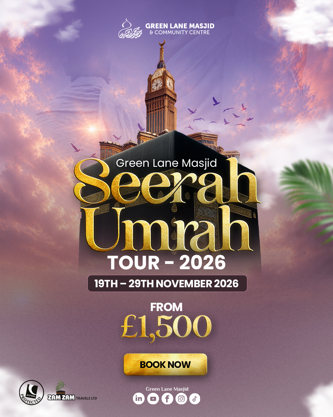 GLM Seerah Umrah Tour 2026