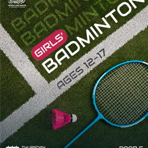 Girls’ Badminton Session
